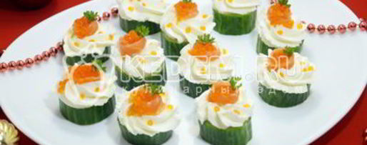 Шаг 5: новогоднего канапе