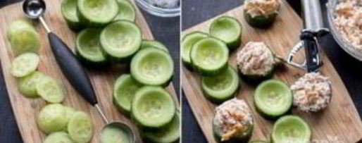 Шаг 2: праздничных канапе с тунцом