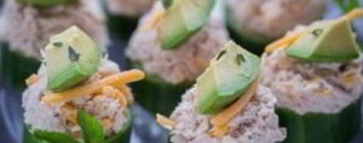 Шаг 3: праздничных канапе с тунцом