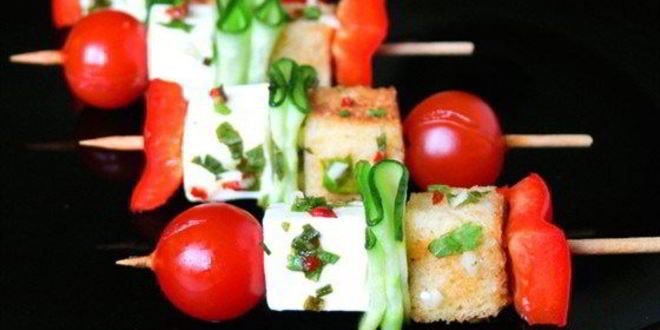 Рецепт сырных канапе