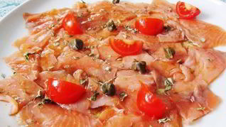 Рецепт Карпачча из семги