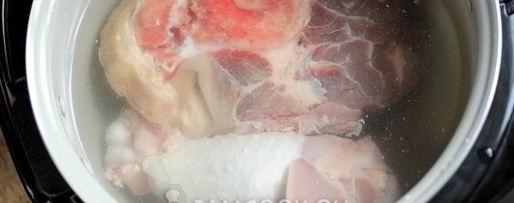 Шаг 4: индюшиного-говяжьего холодец в мультиварке
