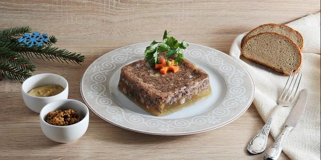 Рецепт холодца из двух видов мяса