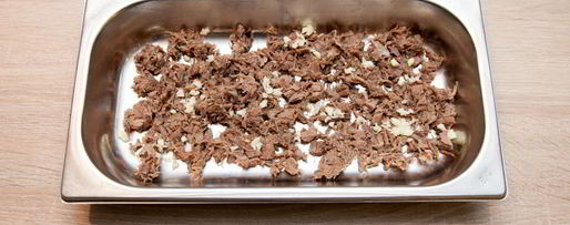 Шаг 3: холодца из говядины с хреном и горчицей