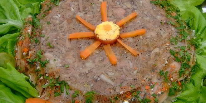 Рецепт холодца из говяжьих ног