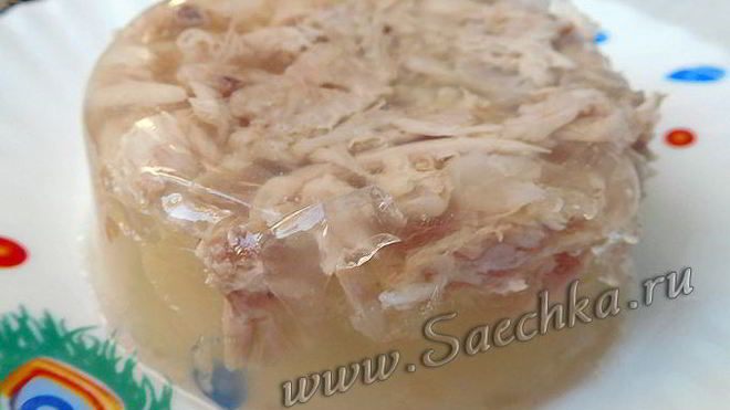 Рецепт Холодца из куриных крылышек Давайте полетаем