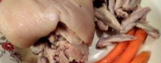 Шаг 2: холодца из куриных крылышек