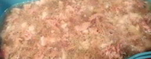 Шаг 6: холодца из куриных крылышек