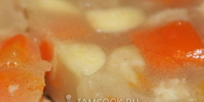 Рецепт холодца из куриных ножек без желатина