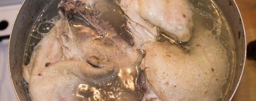 Шаг 10: холодца из курицы и свиных ножек