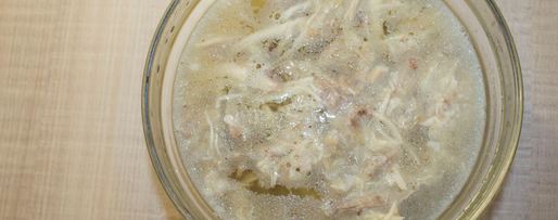 Шаг 21: холодца из курицы и свиных ножек