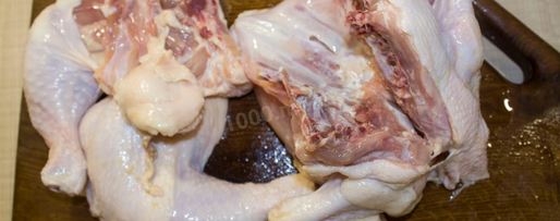 Шаг 4: холодца из курицы и свиных ножек