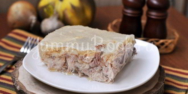 Рецепт холодца из петуха