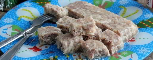 Шаг 17: холодца из свиной рульки и курицы