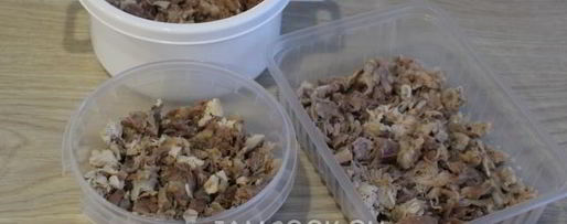 Шаг 13: холодца из свиной рульки и курицы