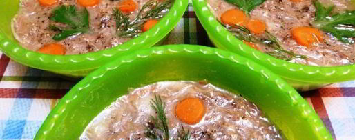 Шаг 2: холодца из утки и индейки