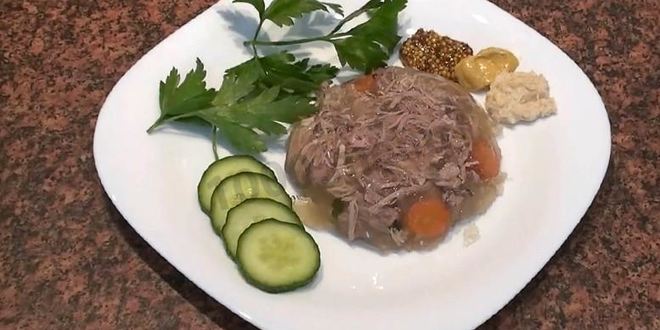 Рецепт холодца классического