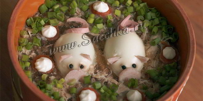 Рецепт холодца поросята