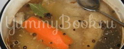 Шаг 2: холодца порционного