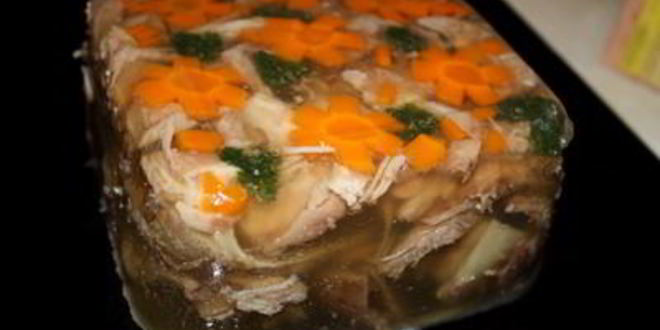 Рецепт холодца с ушами