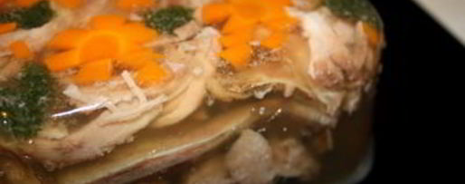 Шаг 5: холодца с ушами