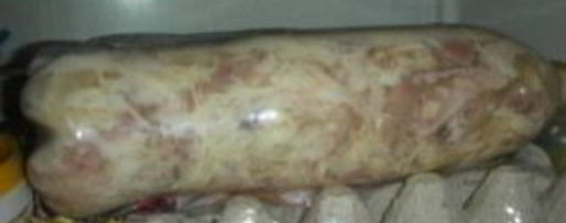 Шаг 2: холодца в бутылке поросенок