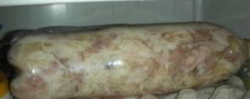 Шаг 1: холодца в бутылке