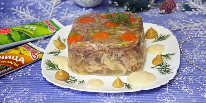 Рецепт холодца в мультиварке