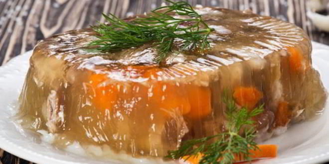 Рецепт куриного холодца с желатином