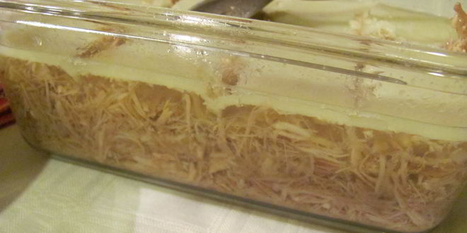 Рецепт маминого холодца