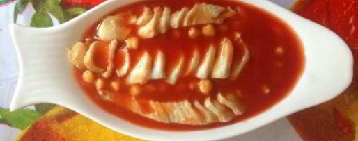 Шаг 5: томатного холодца с белой рыбой