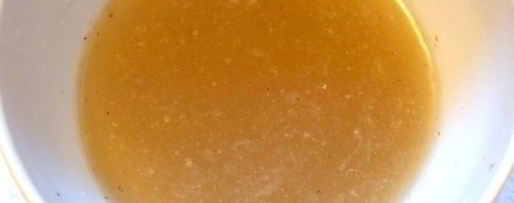 Шаг 1: трехслойного говяжьего холодца