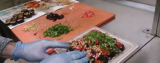 Шаг 10: холодной закуски из баклажанов