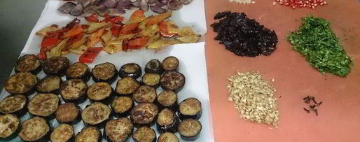 Шаг 9: холодной закуски из баклажанов