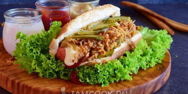 Рецепт датского хот-дога