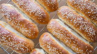 Рецепт Домашних булочек для хот-догов