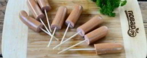 Шаг 2: хота дог из картошки фри