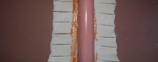 Шаг 4: хот-дога из слоеного теста