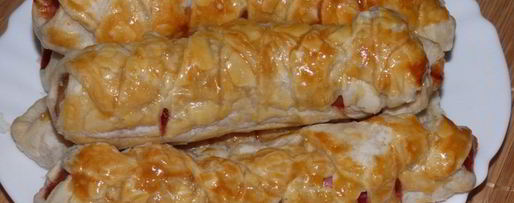 Шаг 7: хот-дога из слоеного теста