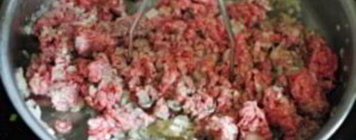 Шаг 1: хот-дога с фаршем