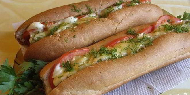 Рецепт хот-дога с капустой