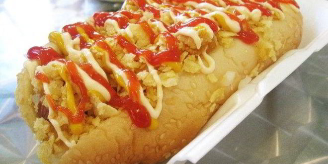 Рецепт хот-дога с крабовыми палочками