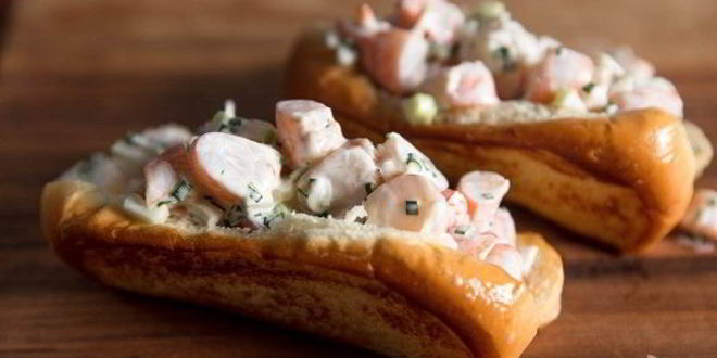 Рецепт хот-дога с креветками