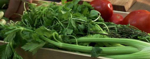 Шаг 4: хот-дога с сердцем индейки, овощами и брынзой