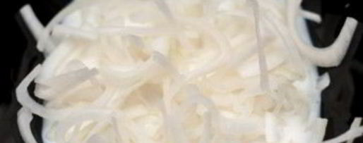 Шаг 1: хот-дога с жареным луком