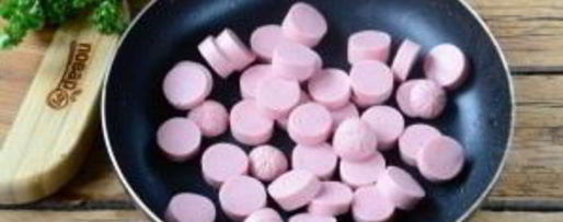 Шаг 1: хот-дога в луковых колечках