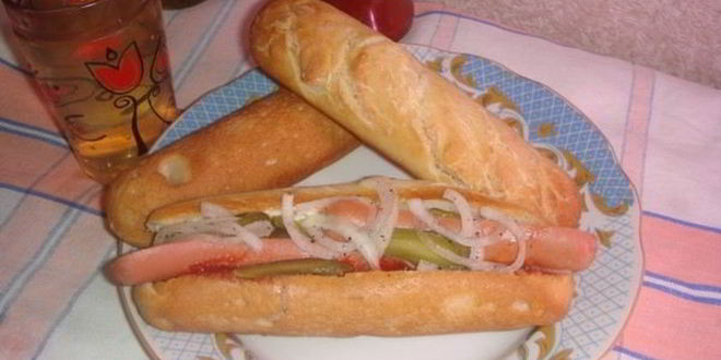 Рецепт хот-догов из домашних багетов