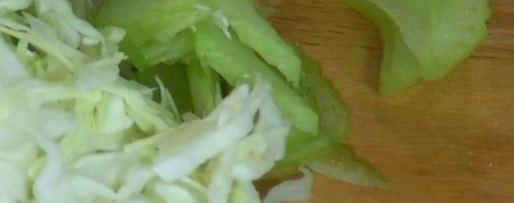 Шаг 4: хот-догов с зелеными овощами и горчичным майонезом