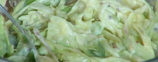 Шаг 7: хот-догов с зелеными овощами и горчичным майонезом