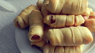 Рецепт Хот-догов в спиральках из теста